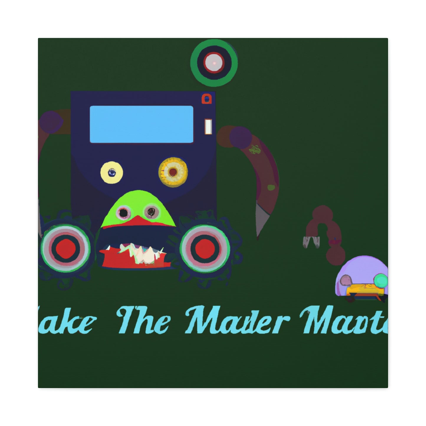 "Monster Maker 3000". - The Alien Canva