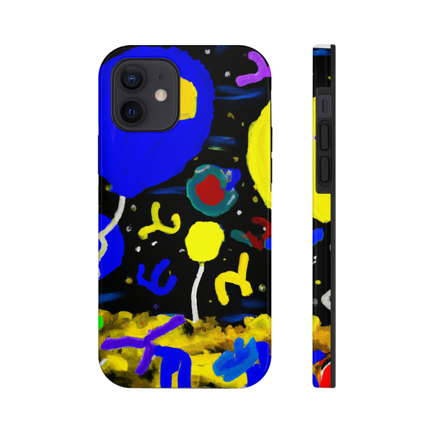 "A Starry Night Rainbow" - The Alien Tough Phone Cases