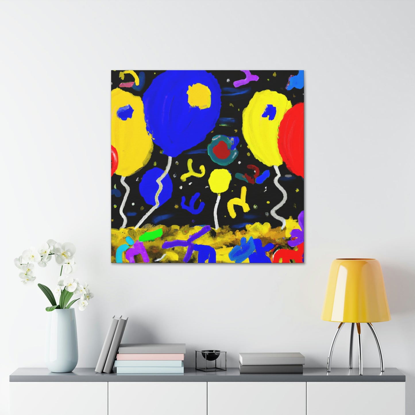 "A Starry Night Rainbow" - The Alien Canva