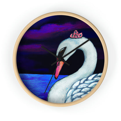 "El lamento de un cisne: los cielos viudos" - El reloj de pared alienígena