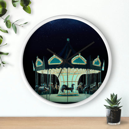 "A Lonesome Carousel Under Shining Stars" - The Alien Wall Clock