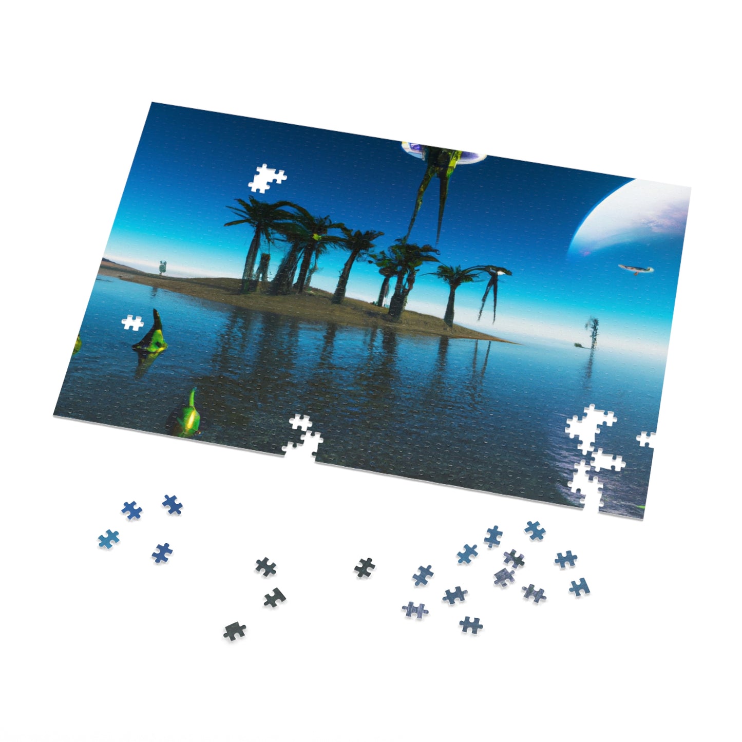 "Invasion der Insel-ETs" - Das Alien-Puzzle