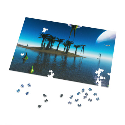 "Invasion der Insel-ETs" - Das Alien-Puzzle