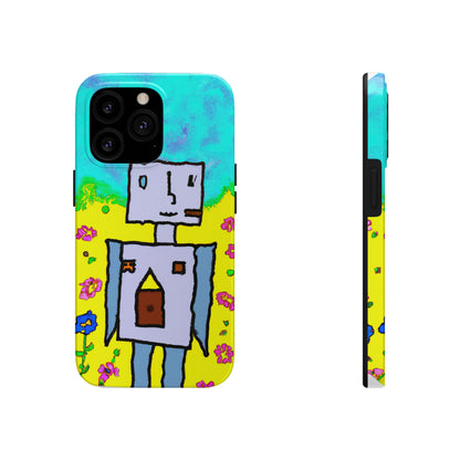 "Ein kleines Wunder in einem Blumenmeer" - Die Alien Tough Phone Cases