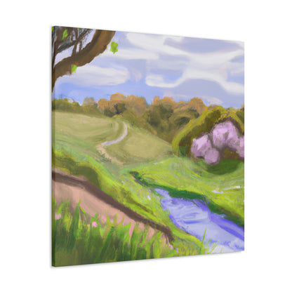 "Alive and Thriving: A Nature Painting" - Canvas