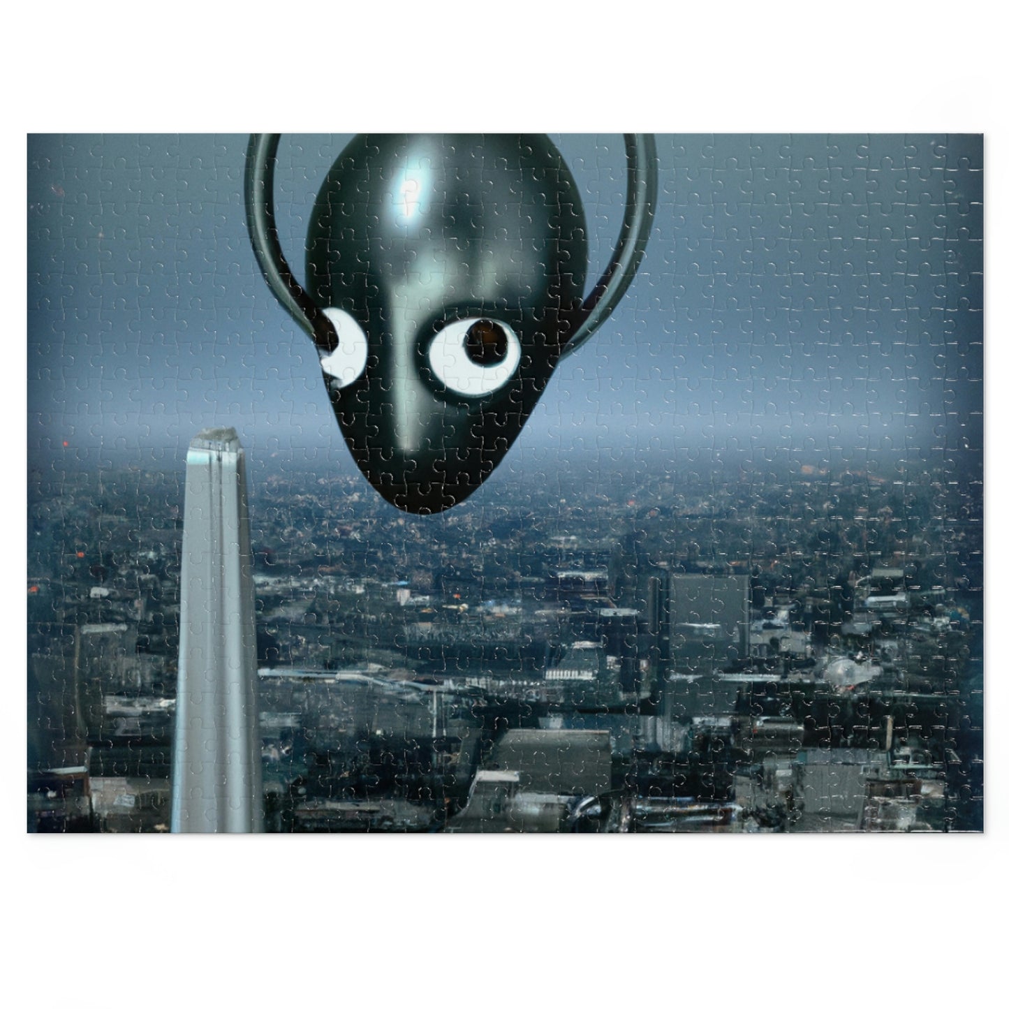 "A Distant Spark: An Alien's Search for Sanctuary in the City." - The Alien Jigsaw Puzzle