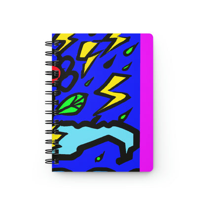 "A Bold Bloom Amidst the Storm" - The Alien Cuaderno encuadernado en espiral