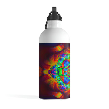 "Unendliches Kaleidoskop" - Die Alien-Wasserflasche aus Edelstahl