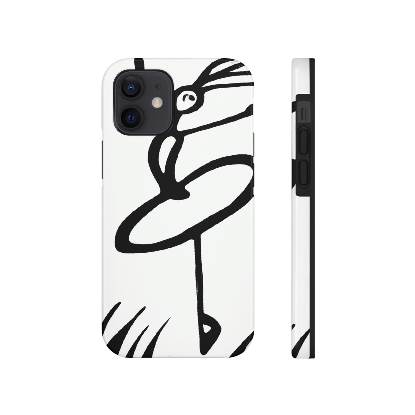 "Ballet on a Blade: A Ballerina's Spin" - The Alien Tough Phone Cases