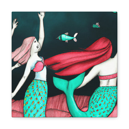 "Mermaids at Sea: The Battle to Preserve Their Home." - The Alien Canva