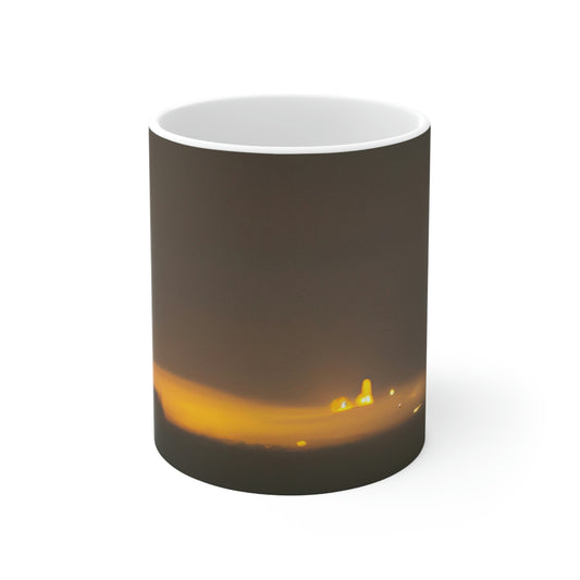 "Distant Illumination" - The Alien Ceramic Mug 11 oz