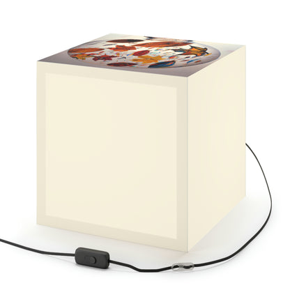 "Herbst in einer Glaskugel" - Die Alien Light Cube Lampe