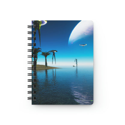 "Invasion of the Island E.T.s" - The Alien Spiral Bound Journal