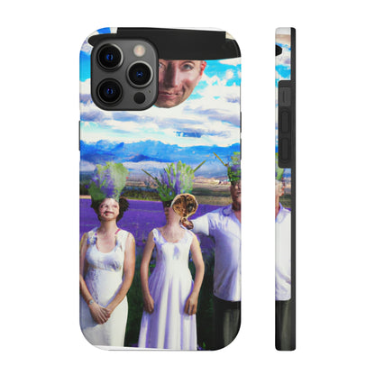 "Lavender Family Reunion: A Blooming Celebration" - The Alien Tough Phone Cases