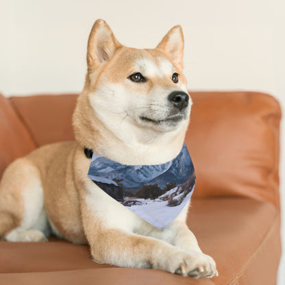 "Silent Peak: An Empty Town's Story" - The Alien Pet Bandana Collar