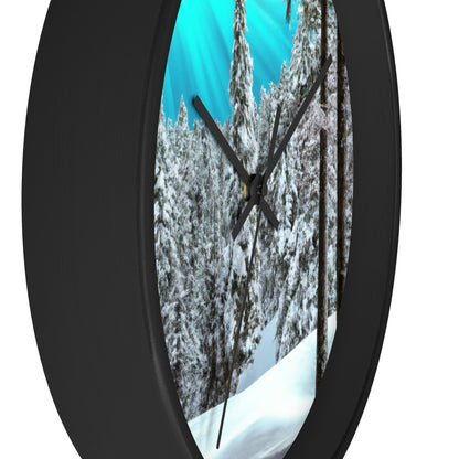 "Frostbitten Hero" - The Alien Wall Clock