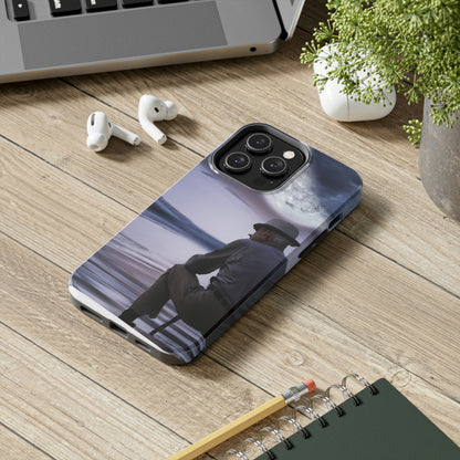 Moonlight Reflections on a Quiet Lake - The Alien Tough Phone Cases