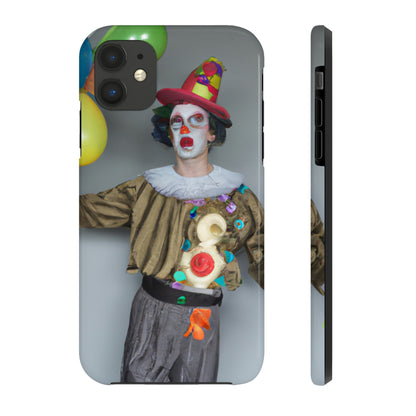 "Clowning Around with Balloons" - The Alien Tough Phone Cases