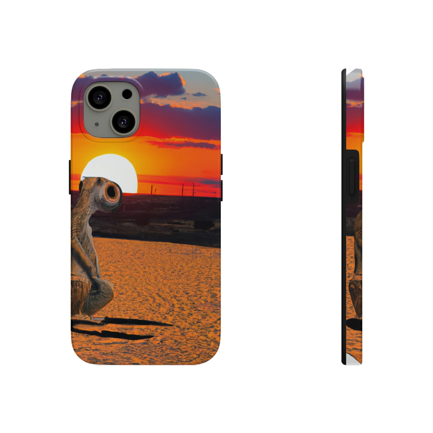 "Farewell to the Horizon" - Die Alien Tough Phone Cases