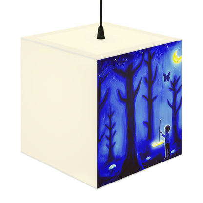 "A Journey Through the Moonlit Forest" - The Alien Light Cube Lamp