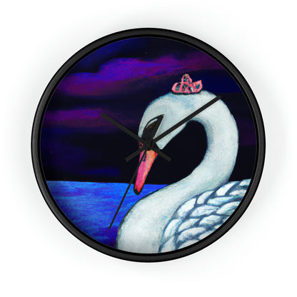 "El lamento de un cisne: los cielos viudos" - El reloj de pared alienígena