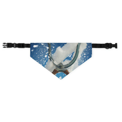 Frozen Sling Shot Shrapnel - Das Alien Pet Bandana Halsband