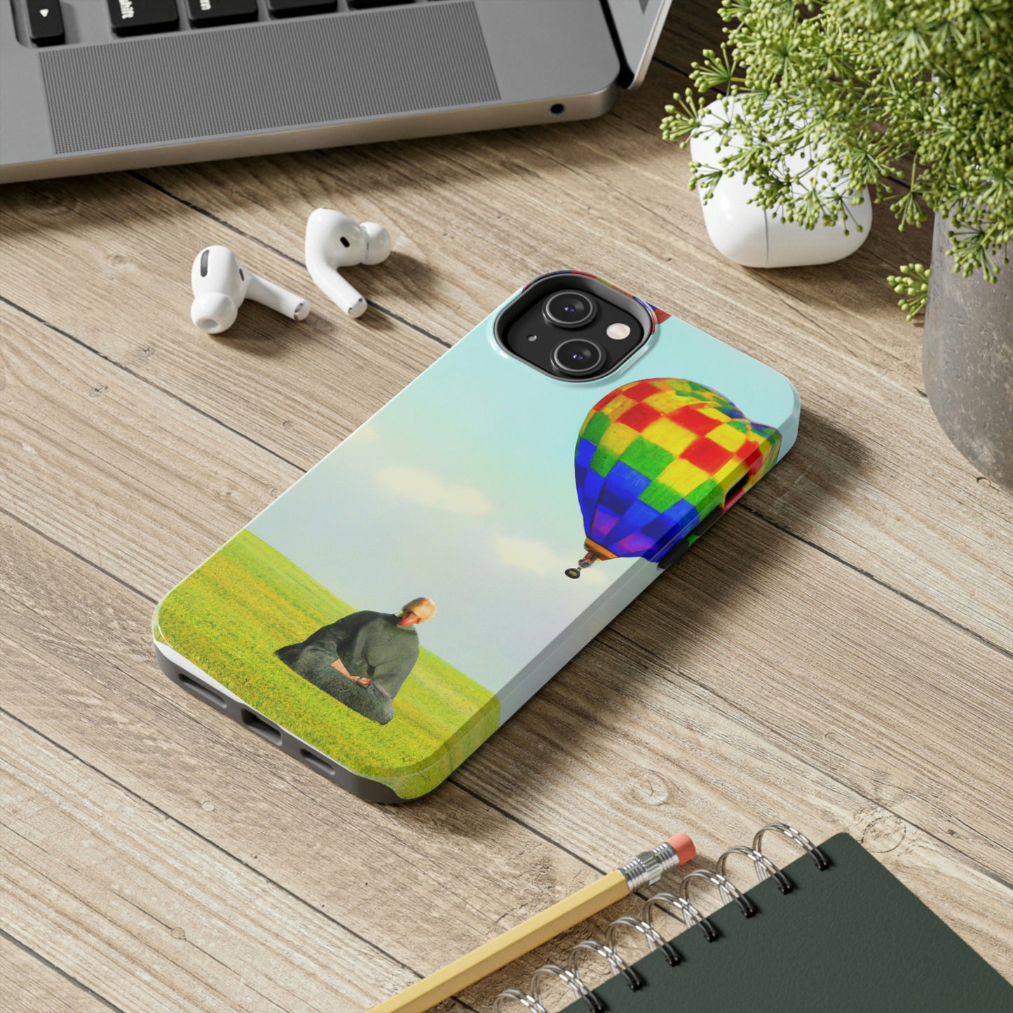 "Finding Stillness in the Sky" - The Alien Tough Phone Cases