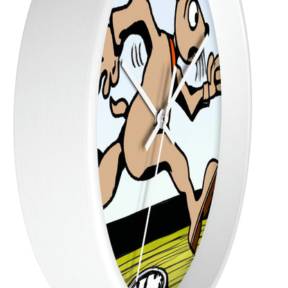 "The Great Hare-Racing Rush." - The Alien Wall Clock