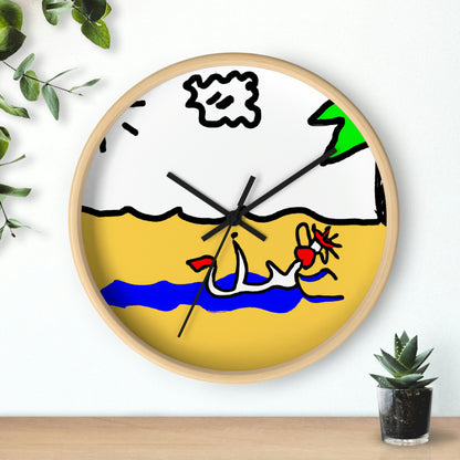 Mermaid's Solitude Island. - The Alien Wall Clock