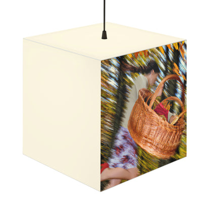 "Autumn Picnic in the Forest" - The Alien Light Cube Lamp