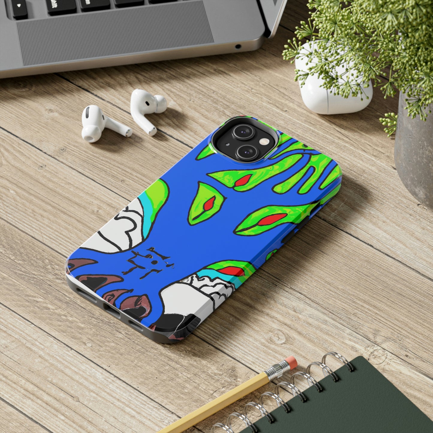 "The Cavernous Everglow" - The Alien Tough Phone Cases