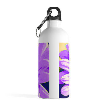 Purple Petals Popping: Create an Eye-Catching Daisy-Rose Fusion - The Alien Stainless Steel Water Bottle