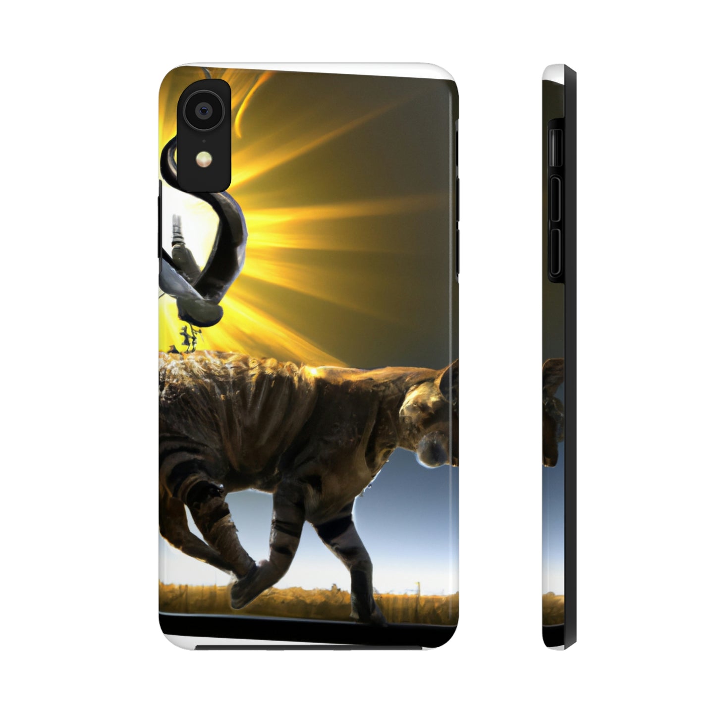 "A Purrfect Sunbeam Moment" - The Alien Tough Phone Cases