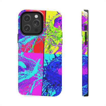 "Ein Regenbogen aus gefiederten Freunden" - Die Alien Tough Phone Cases