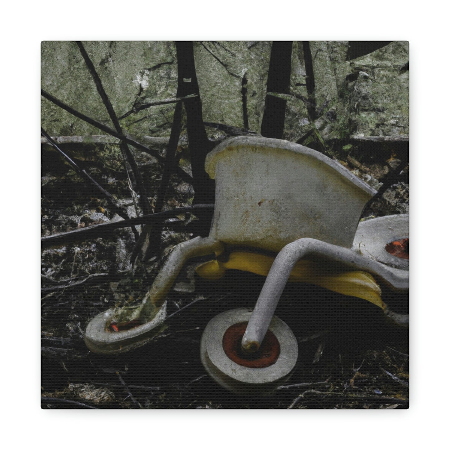 "Abandoned Reflections of a Forgotten Childhood" - The Alien Canva