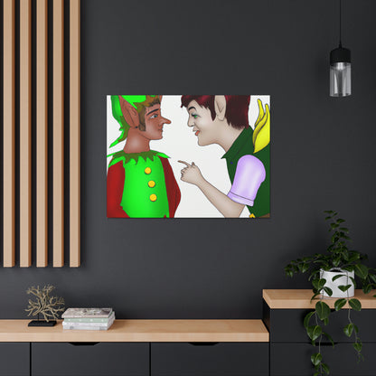 "The Elf and the Rogue's Bonding" - The Alien Canva