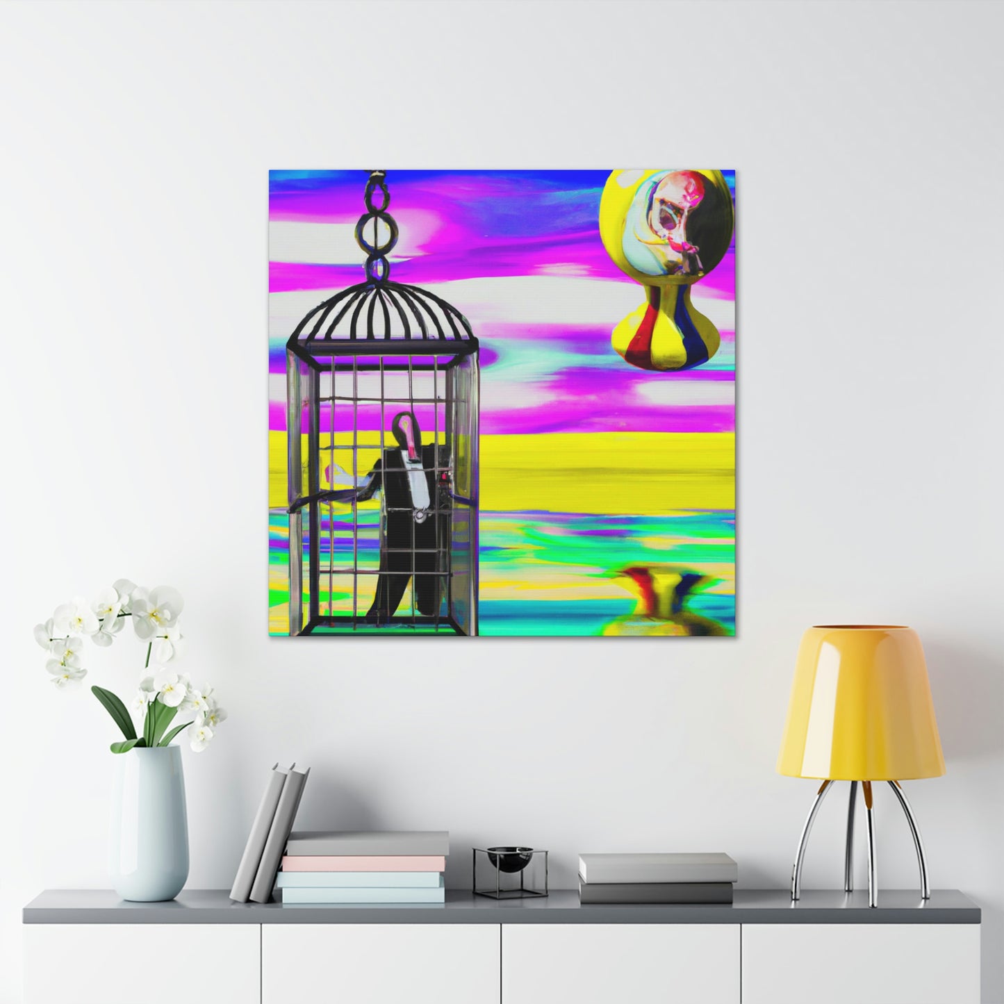 "A Prison of Brilliant Colors" - The Alien Canva