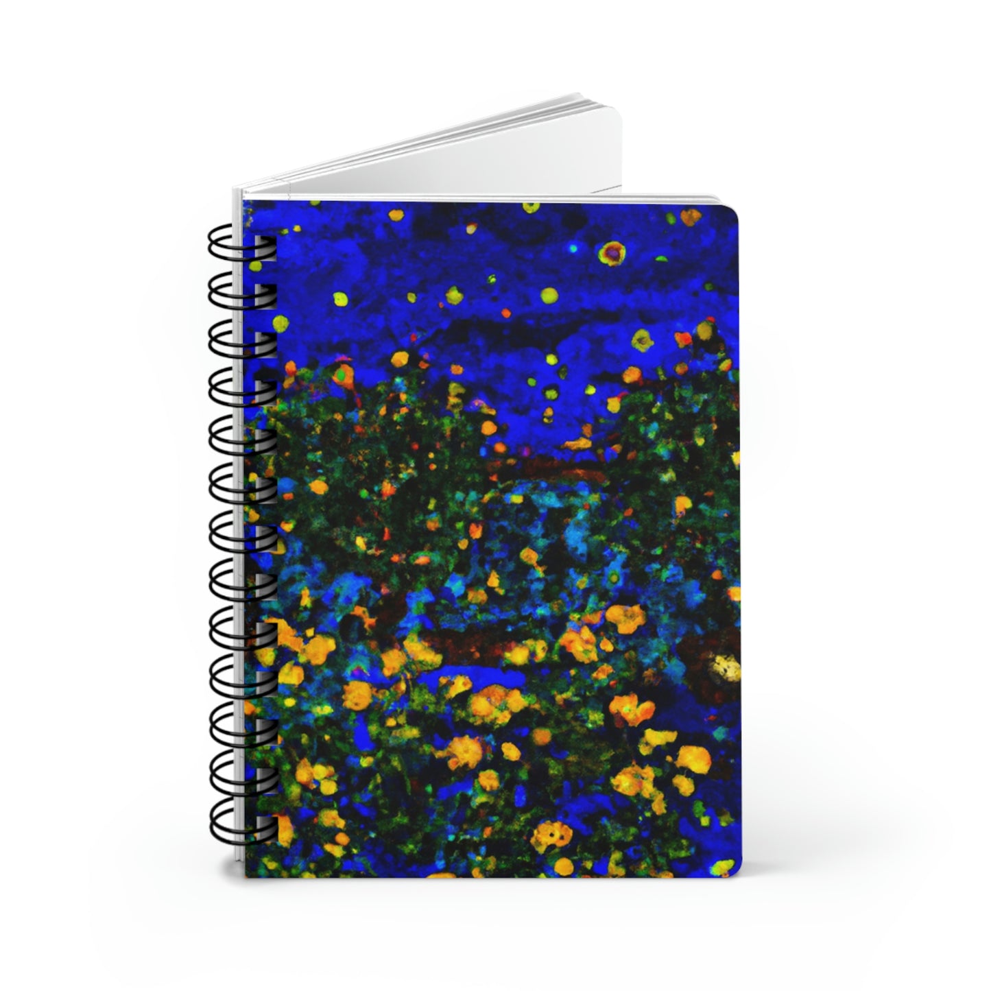 "A Midnight Celebration in Grandma's Garden" - The Alien Spiral Bound Journal