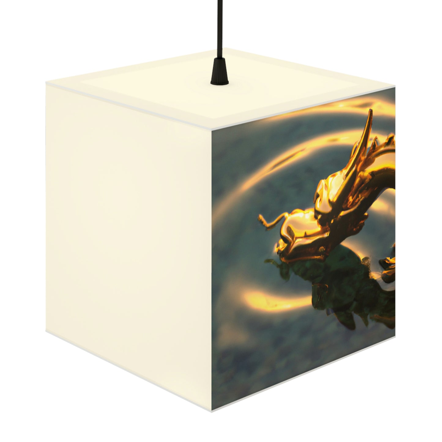 "Descending Dragon" - Die Alien Light Cube Lampe