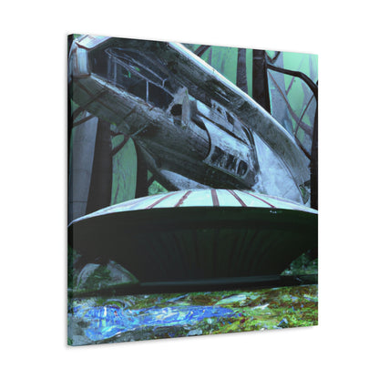 "Lost In the Alien Woods: The Untold Story of the Abandoned Spaceship" - The Alien Canva