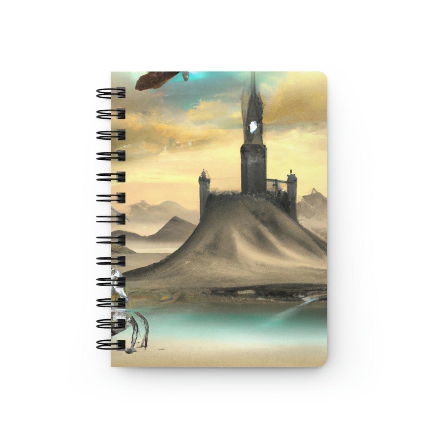 The Knight and the Dragon's Throne - The Alien Spiral Bound Journal
