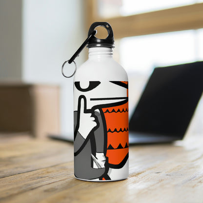 The Fox's Stolen Secret - The Alien Stainless Steel Water Bottle