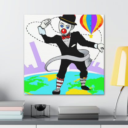 Die große Spionage-Clown-Kapriole - The Alien Canva