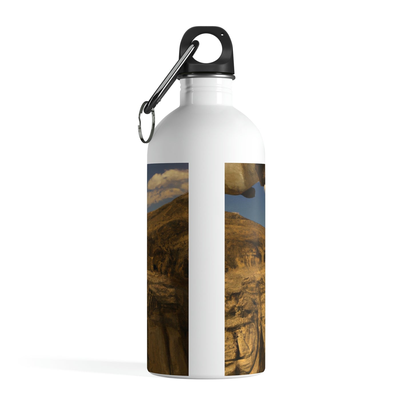 "Feline Flight Over the Grand Gulch" - The Alien Stainless Steel Water Bottle