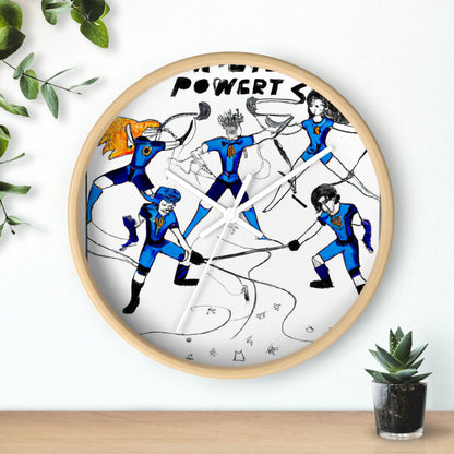 "Magical Throwdown: The Sports Team Challenge" - The Alien Wall Clock