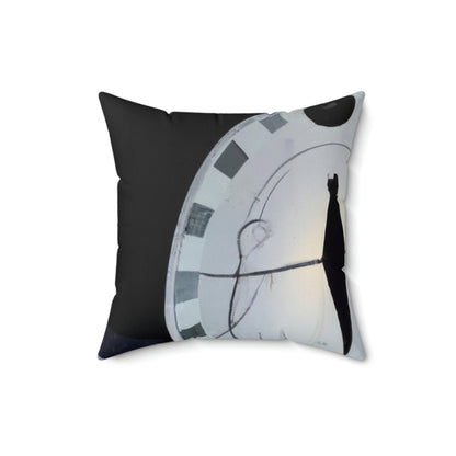 The Strike of Midnight - The Alien Square Pillow