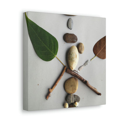 "The Naturalist's Canvas: Crafting Art From Nature" - Canvas