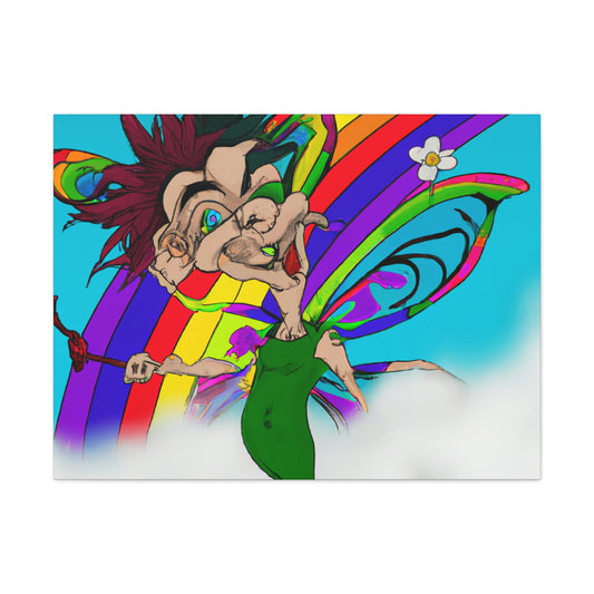 Rainbow Mischief Fairy - Die Alien-Canva