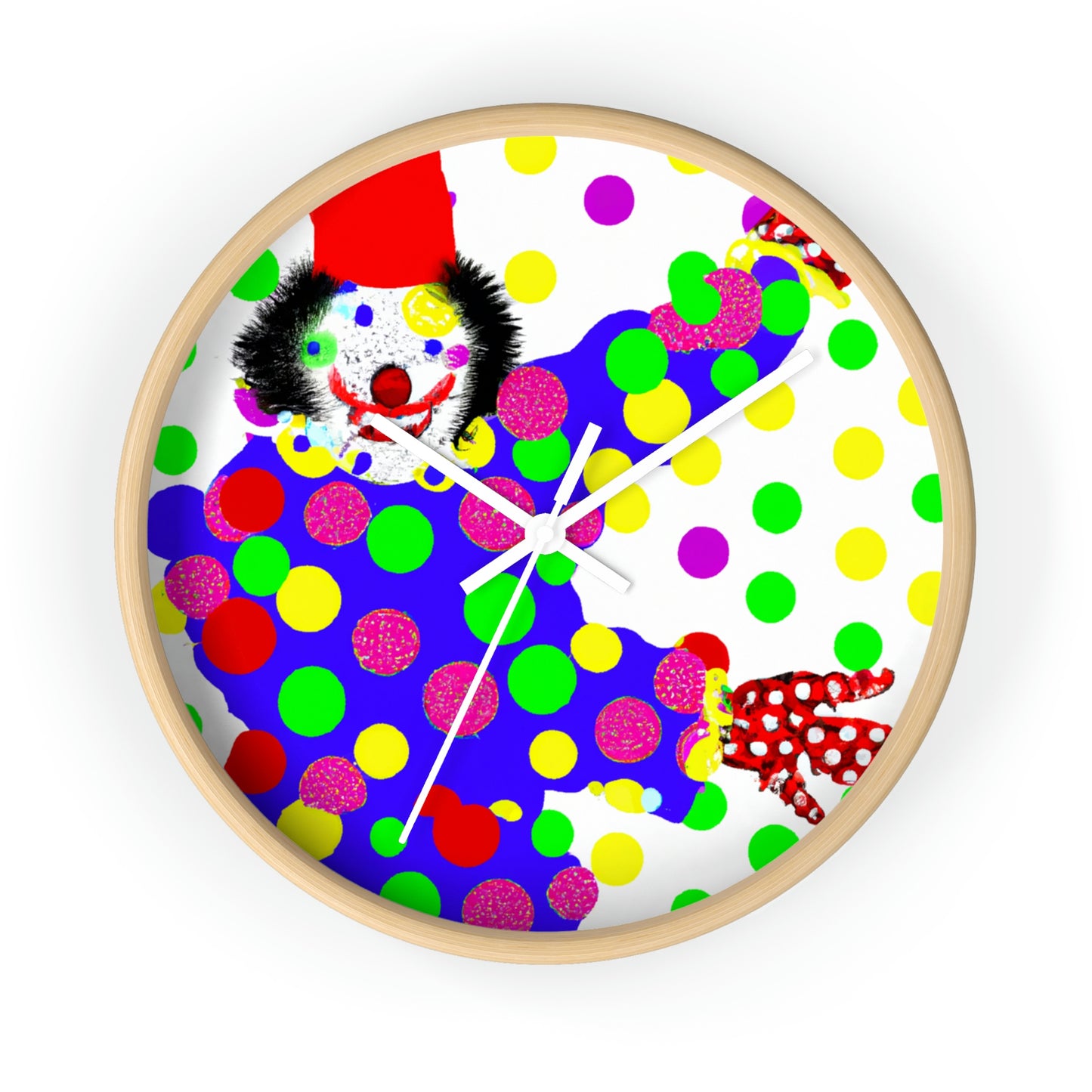 "Clowning Around in the Cold: A Winter Glove Story" - The Alien Wall Clock