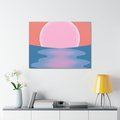 "Serenity at Sunset" - The Alien Canva